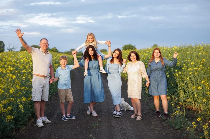 Семейная фотосессия на Солнечном Берегу, кадр 3